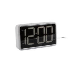 Digitálne hodiny Karlsson New Retro KA6035WH, 9cm
